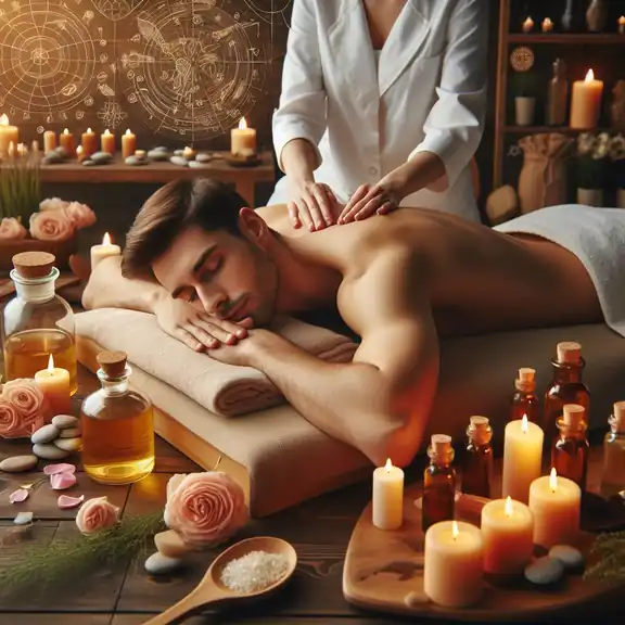 Aromatherapie Massage Produkt Relax Wien